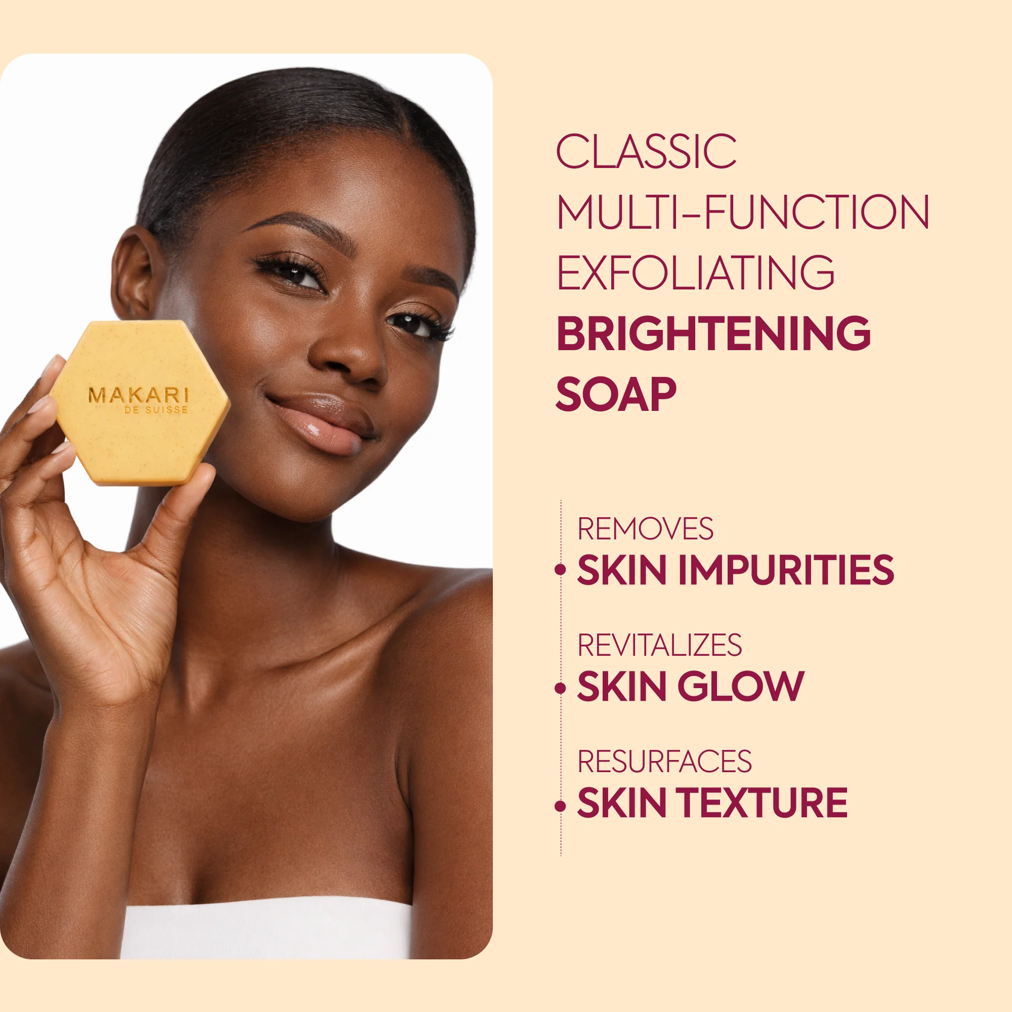 Brightening Exfoliating Multi Function Soap - Image 3