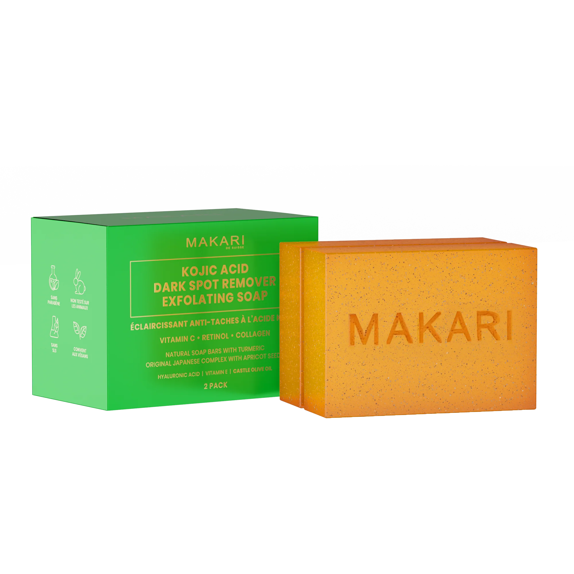 Kojic Acid Dark Spot Remover Soap Bars