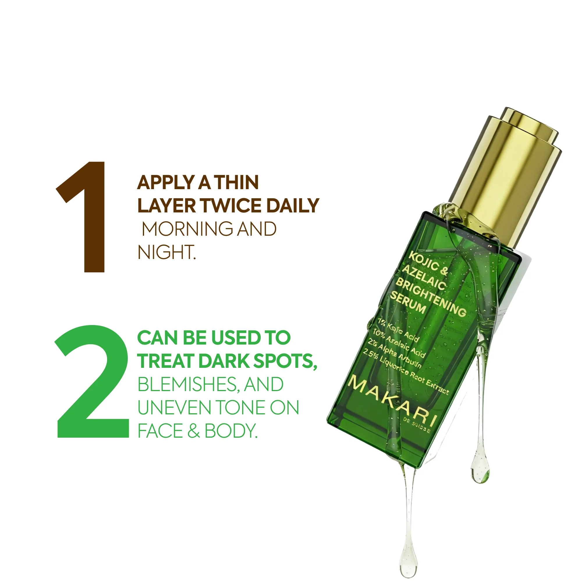 Kojic & Azelaic Brightening Serum - Image 5