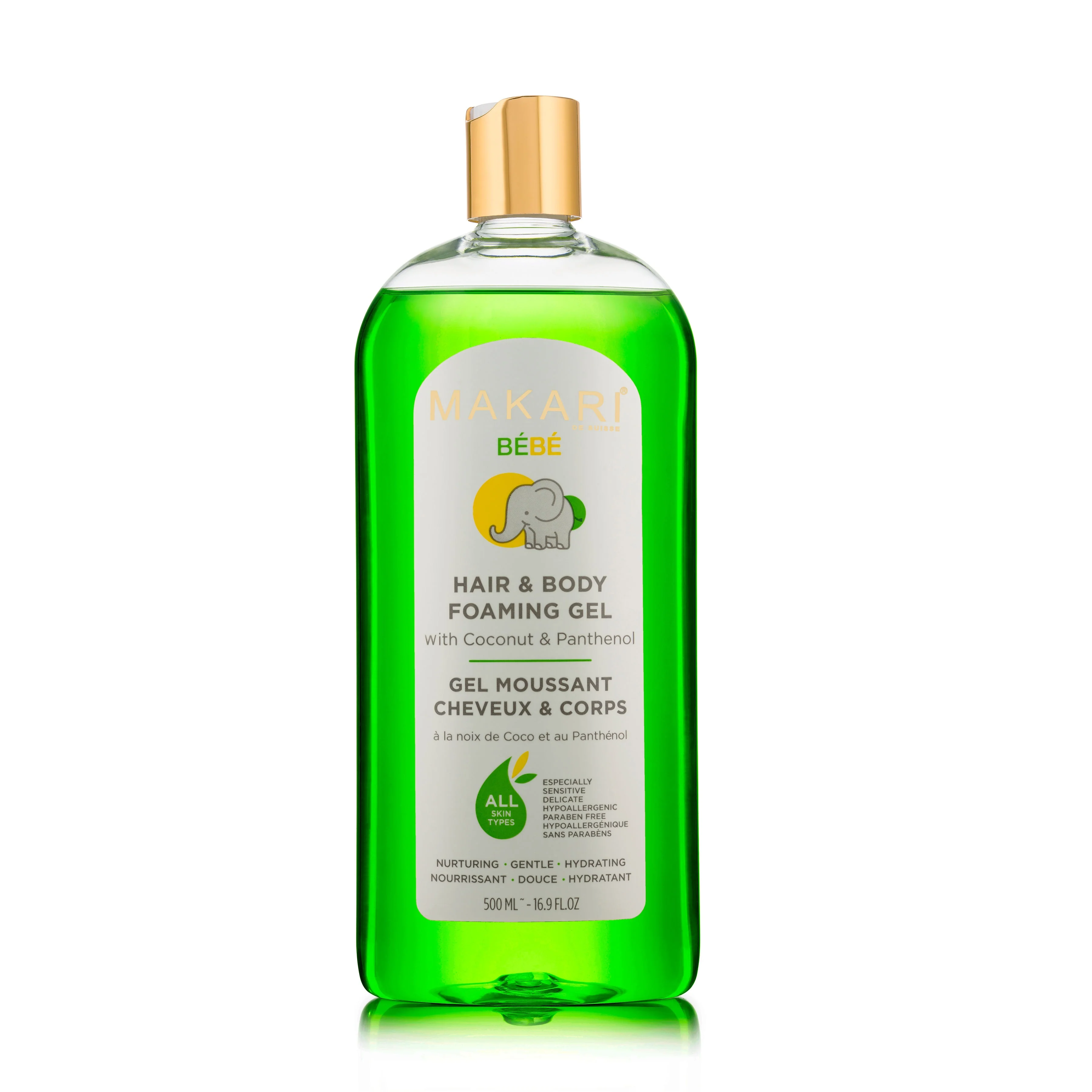 Baby Set With Oil & Foaming Gel & Milk 500ml - Image 6
