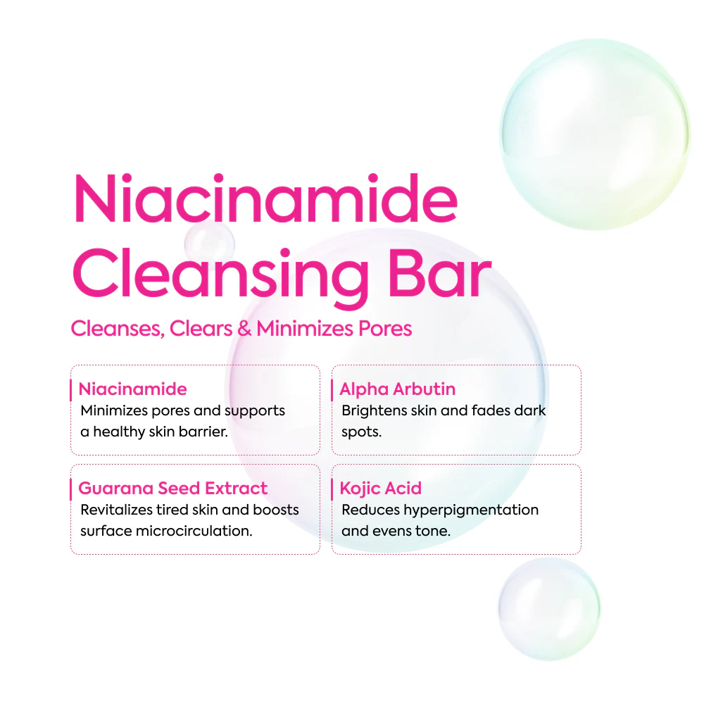 IYKYK NIACINAMIDE FACIAL CLEANSING BAR - 2 PACK - Image 7