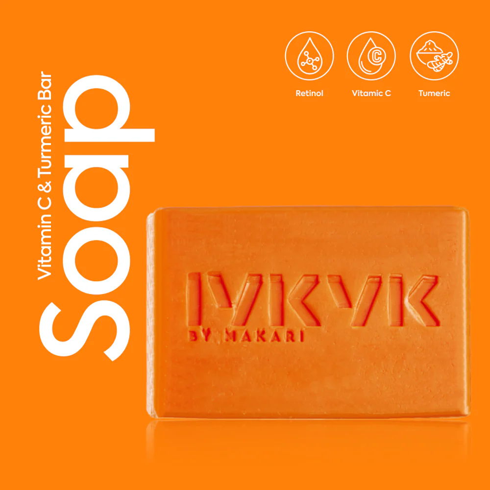 IYKYK VITAMIN C & TURMERIC FACIAL CLEANING BAR - 2 PACK - Image 3